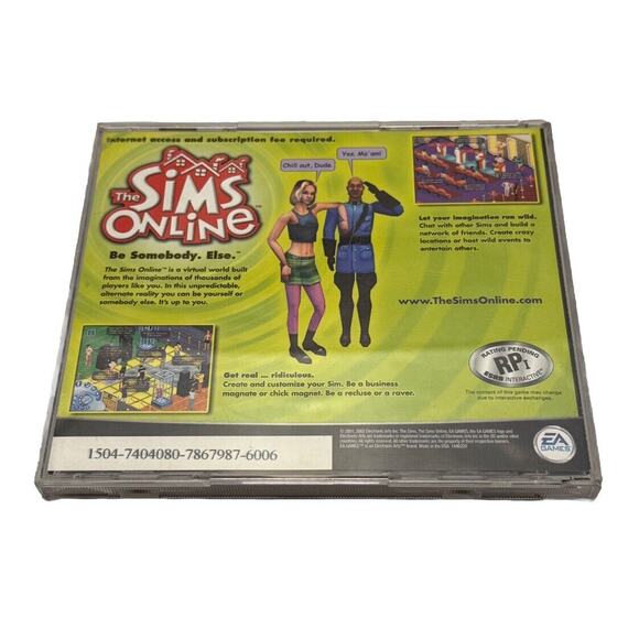 The Sims Hot Date Expansion Pack PC CD-ROM 2001 Preowned VGUC Original Case - Picture 2 of 4